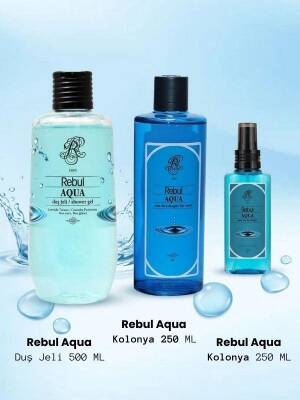 Rebul Aqua Kolonya+ Duş Jeli Avantaj Seti - 2