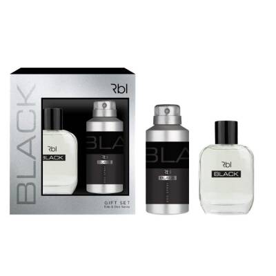 Rebul Black EDT 50 ml + Deodorant Sprey 150 ml Erkek Parfüm Seti - 1