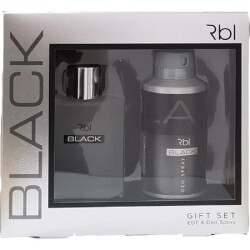 Rebul Black Set Parfüm 90 Ml + Deodorant Spray 150 Ml - Rebul
