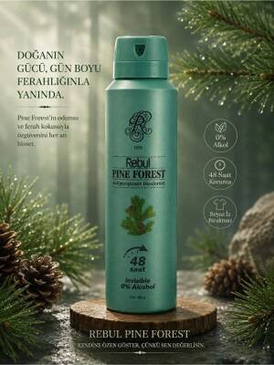 Rebul Dark Spice Sprey Deodorant 150 ML - 2