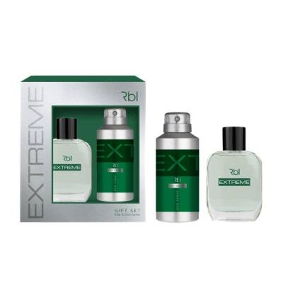 Rebul Extreme EDT 50 ml + Deodorant 150 ml Erkek Parfüm Seti - 1