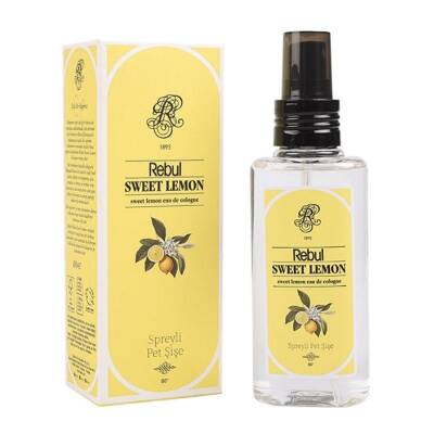 Rebul Sweet Lemon Spreyli Pet Şişe Kolonya 125 ml - 1