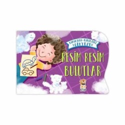 Resim Resim Bulutlar - Kıpırtılı Pırıltılı Gökyüzü Karton Kitap - 