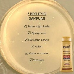 Restorex 7 Yağ Besleyici Bakım Etkili Şampuan 500 ml - 4