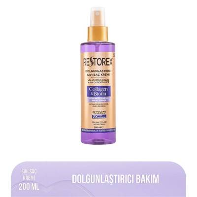 Restorex Collagen ve Biotin Dolgunlaştırıcı 200 ml Sıvı Saç Kremi - 2