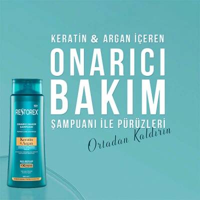 Restorex Keratin & Argan Şampuan 500 ml - 4