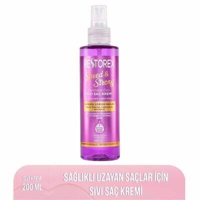 Restorex Speed Strong Sarmaşık Özlü 200 ml Sıvı Saç Kremi - 2