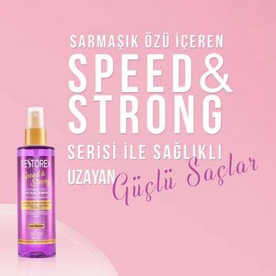 Restorex Speed Strong Sarmaşık Özlü 200 ml Sıvı Saç Kremi - 4