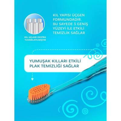 Rocs Junior 6-12 Yaş Çocuk Diş Fırçası-YEŞİL - 3