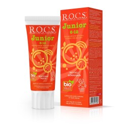 Rocs Meyveli Gökkuşağı 6-12 Yaş Çocuk Diş Macunu 60ml - ROCS