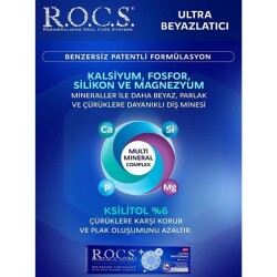 ROCS Ultra Whitening Ultra Beyazlatıcı Diş Macunu 94G - 3