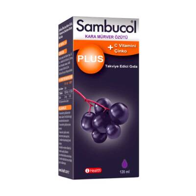 Sambucol Plus Likit Kara Mürver Ekstresi 120 ml - 1