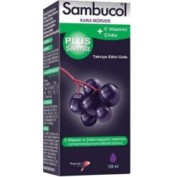 Sambucol Plus Şekersiz Likit Kara Mürver Esktresi 120 ml - Sambucol