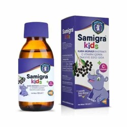 Samigra Kids Kara Mürver Ekstraktı C Vitamini içeren 120 ml - Samigra