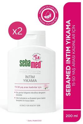 Sebamed Feminine Hassas Likit Intim Temizleyici 200 ml 2 Adet - 1