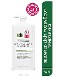 Sebamed Hassas Ciltler İçin Yüz ve Vücut Temizleme Jeli 750 ml - Sebamed