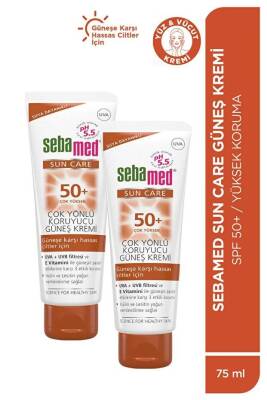 Sebamed Sun Care Çok Yönlü Koruyuc 50 Faktör Güneş Kremi 75 ml 2 Adet - 1