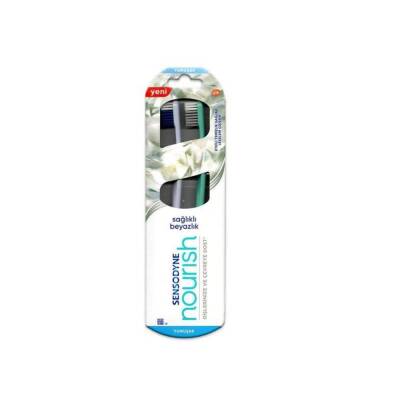 Sensodyne Nourısh Sağlıklı Beyazlık 1+1 Yumuşak Diş Fırçası - 1