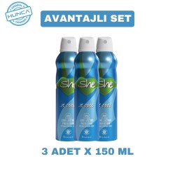 She Cool Kadın Deodorant ( 3 Adet X 150 ml ) - She