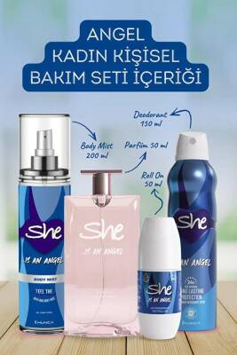 She Is An Angel Kadın Kişisel Bakım Seti - 2
