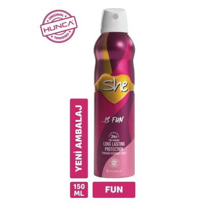 She Is Fun EDT 50 ml + Deo Sprey 150 ml Kadın Parfüm Seti - 4