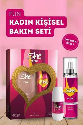 She Is Fun Kadın Kişisel Bakım Seti - 1