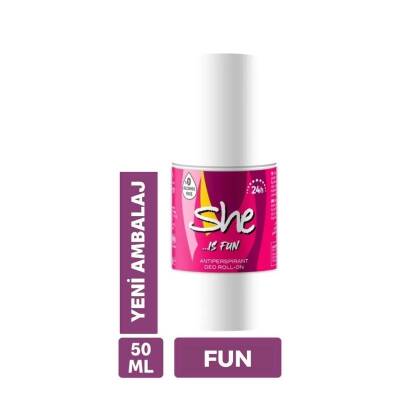 She Is Fun Kadın Roll-On Deodorant 50 ml - 2