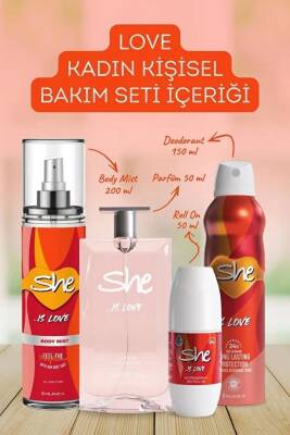 She Is Love Kadın Kişisel Bakım Seti - 2