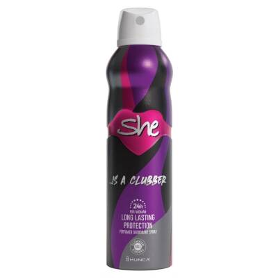 She Kadın Is A Clubber Deodorant 150 ml - 1