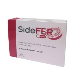 Sidefer Yetişkinler için 30 Kapsül - Sidefer