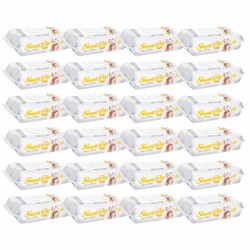 Sleepy Islak Havlu Mendil Sensitive 90 Yaprak 24'lü Paket - 