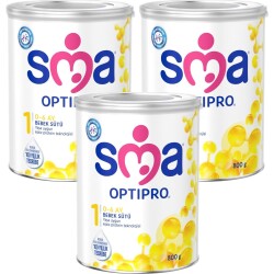 SMA Optipro 1 Bebek Sütü 3'lü 800 gr - SMA