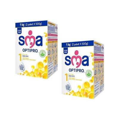 SMA Optipro 1 Probiyotik Bebek Sütü 1000 gr 2 Adet - 1