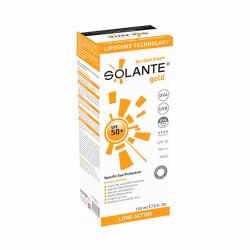 Solante Gold Sun Care Lotion Spf 50+ 150 ml Yetişkinler İçin Güneş Losyonu - Solante