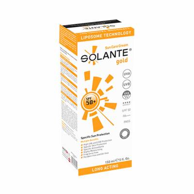 Solante Gold Sun Care Lotion Spf 50+ 150 ml Yetişkinler İçin Güneş Losyonu - 1