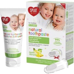 Splat Baby Elma & Muz 0-3 Yaş Diş Macunu 40 ML + Diş Fırçası - Splat