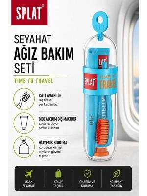 Splat Biocalcium Diş Macunu 25 gr + Diş Fırçası Seyahat Seti - 2