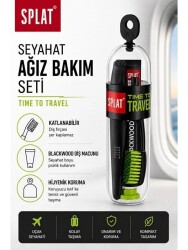 Splat Blackwood Diş Macunu 25 gr + Diş Fırçası Seyahat Seti - 2
