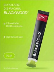 Splat Blackwood Diş Macunu 25 gr + Diş Fırçası Seyahat Seti - 6
