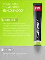 Splat Blackwood Diş Macunu 25 gr + Diş Fırçası Seyahat Seti - 8