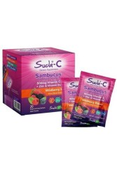 Suda Vitamin Sambucus Vitamin C+Zinc + D3 20 Şase - Suda Vitamin