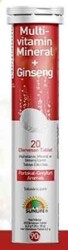 Sunlife Multivitamin + Mineral + Ginseng 20 Eff Tablet - Sunlife