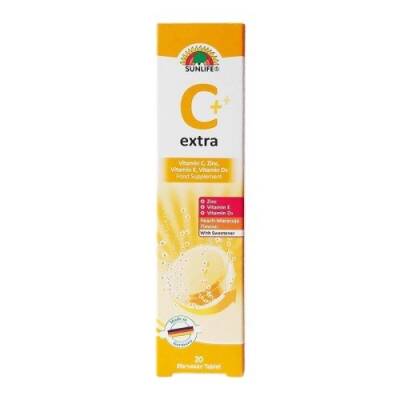 Sunlife Vitamin C Extra 20 Efervesan Tablet - 1