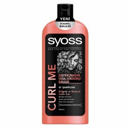 Syoss Curl Me Doğal Görünümlü Bukleler 550 ml Şampuan - Syoss