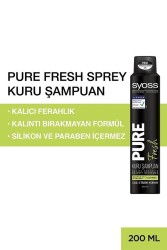 Syoss Pure Fresh Kuru Şampuan 200 ml - Syoss