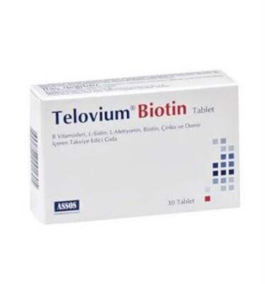 Telovium Biotin 30 Tablet - 1