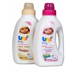 Uni Baby Bebek Çamaşır Deterjanı 1500ml + Yumuşatıcısı 1500ml - Uni Baby