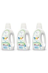 Uni Baby Yenidoğan 1500 ml 3'lü Sıvı Çamaşır Sabunu - Uni Baby