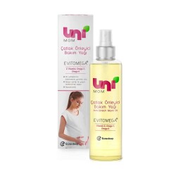Uni Mom Anti-Strech Mark - Çatlak Önleyici Yağ 140ml - Eczacıbaşı