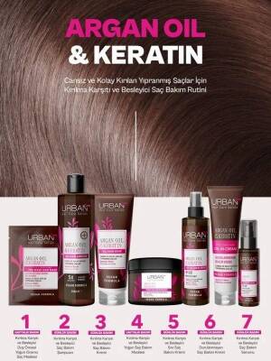 Urban Care Argan Yağı & Keratin Besleyici ve Kırılma Karşıtı Saç Bakım Şampuanı 350 ml - 6